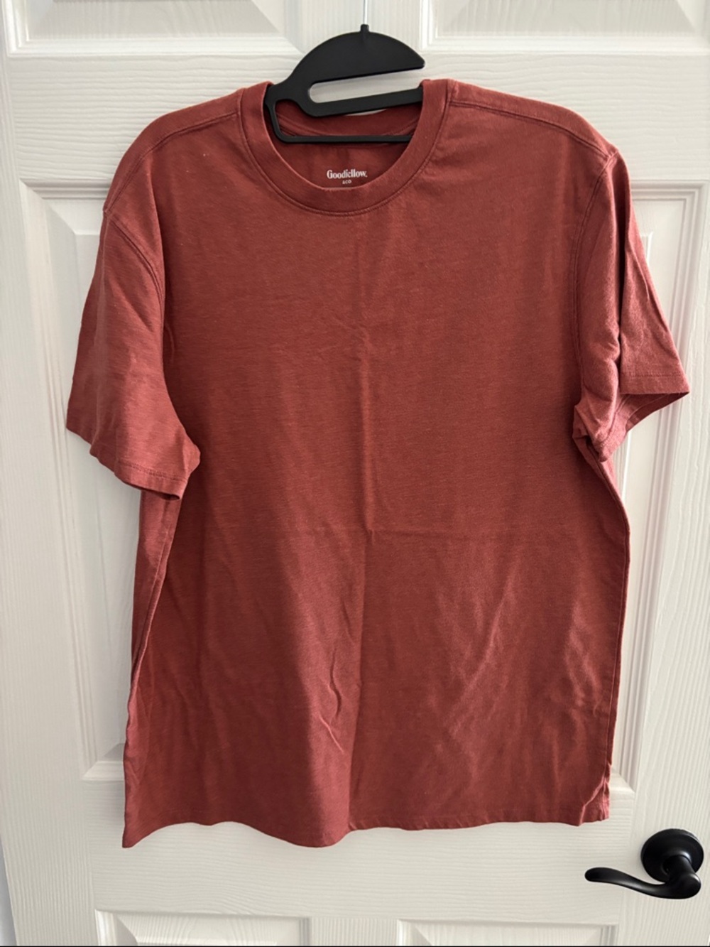 Goodfellow & Co Men's Rust Short Sleeve Crewneck Tee